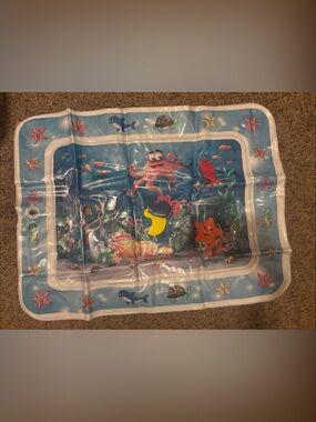 Kids Inflatable Water Play Mat - Ocean Sea Life